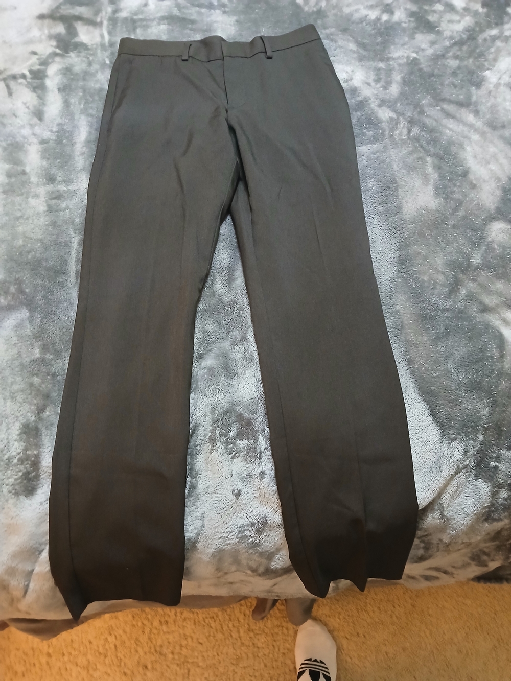Perry Ellis Men's Black Dress Pants - Straight Leg